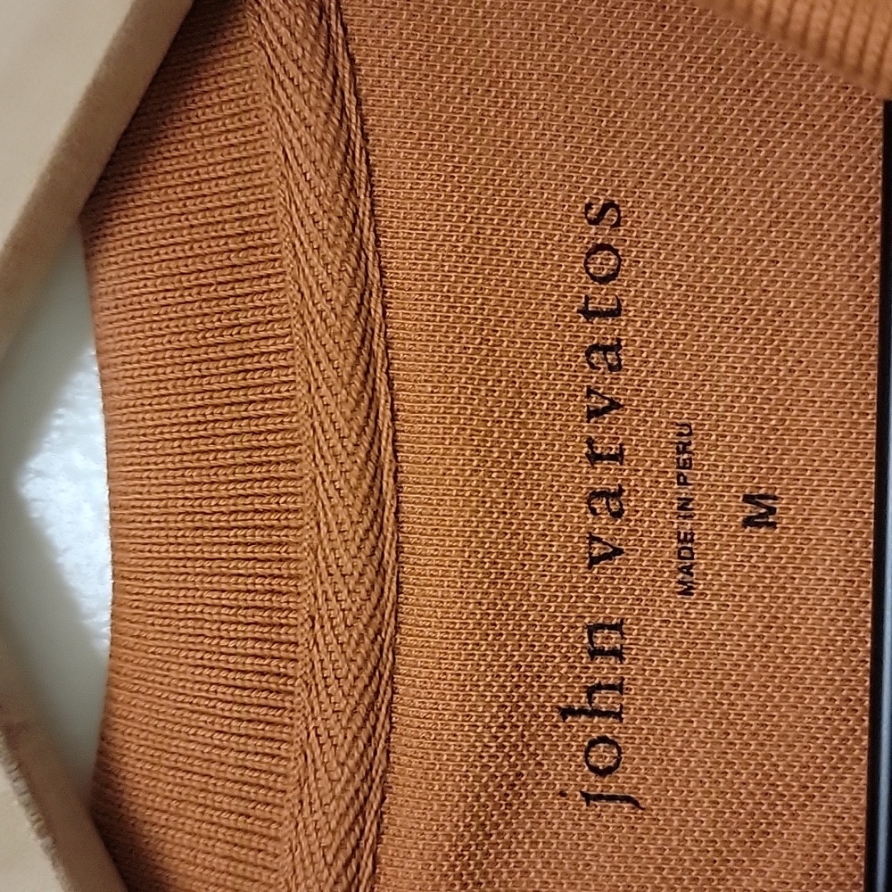 John Varvatos | Peace Sign Pique Polo - Picture 6 of 14